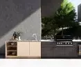 Fully customizable outdoor kitchen