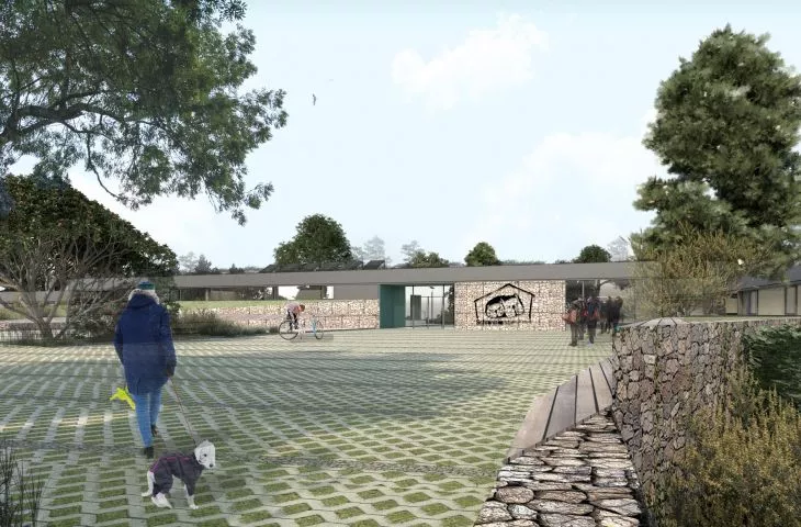 Szczecin's animal-friendly shelter. Modern facility from O2 Architects.