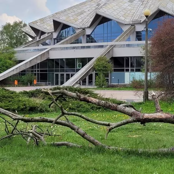 hala Arena w poznańskim parku Kasprowicza