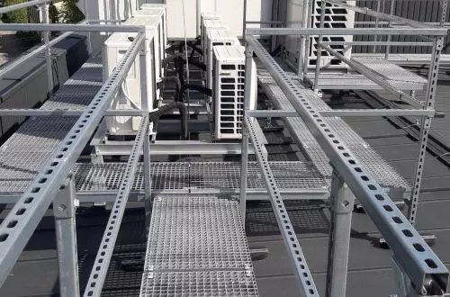 The roof is not storage for equipment - it's a technical floor that requires thoughtful design