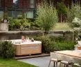 Garden spa tub