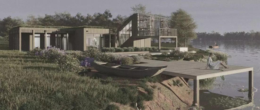The Herbalist's House. Architecture in the rhythm of nature