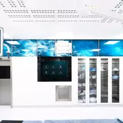 Rozwiązania ALVO Medical. Sala operacyjna, realizacja w Poznaniu.