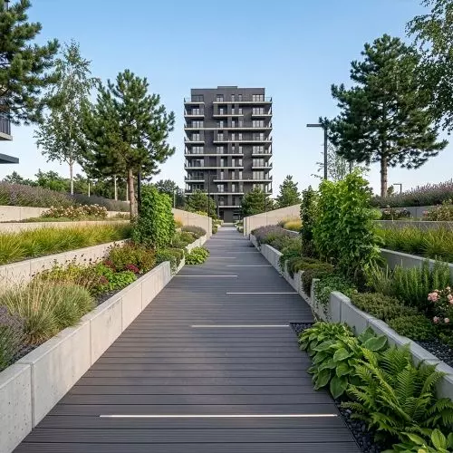 Beton architektoniczny w nowoczesnej architekturze ogrodowej