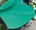 Leaf-shaped canopy with Thermokork coating
