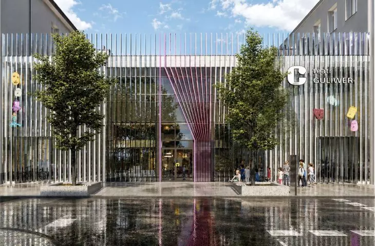 Konkurs na opracowanie koncepcji architektonicznej frontonu głównego Teatru Lalek Guliwer w Warszawie