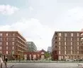 Nowe osiedle na terenie fabryki Perun w Warszawie