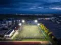Modernizacja oświetlenia obiektu sportowego w Skórzewie