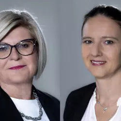 prof. Anna Życzyńska i prof. Natalia Przesmycka