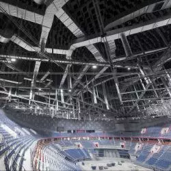 Oświetlenie LED techniczne - Tauron Arena Kraków - oprawy HSK Hercules