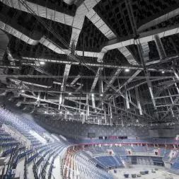 Oświetlenie LED techniczne - Tauron Arena Kraków - oprawy HSK Hercules