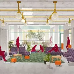 przestrzeń coworkingowa dla Uniwersytetu Europejskiego Viadrina