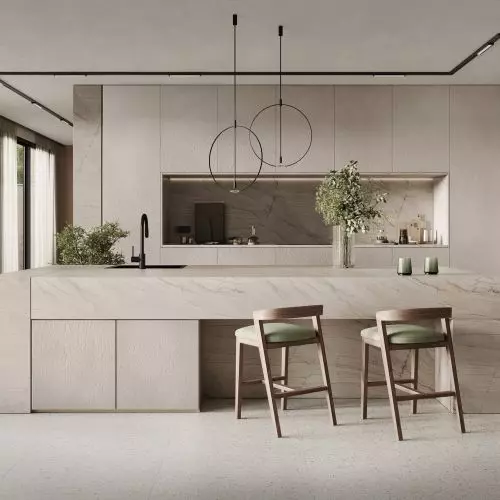 Inspiracje naturą we wnętrzach. Kontynuacja trendów od REHAU – premiera kolekcji RAUVISIO cube Desert Stone
