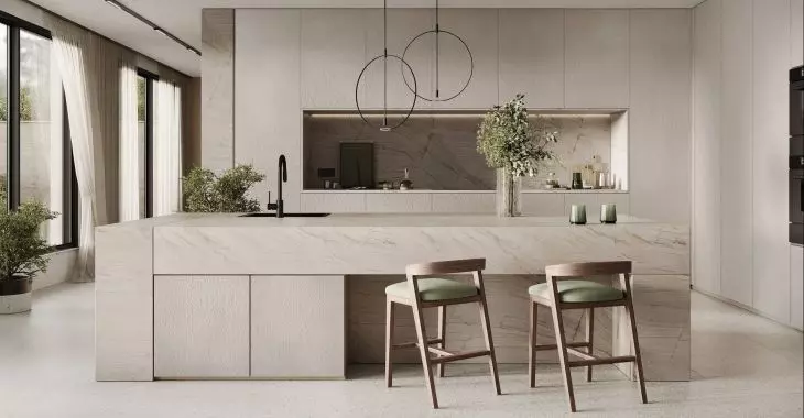 Inspiracje naturą we wnętrzach. Kontynuacja trendów od REHAU – premiera kolekcji RAUVISIO cube Desert Stone