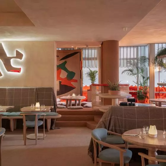 Wnętrze restauracji Manna 2 w Warszawie