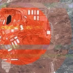 Wyspa ciepła utworzona przez centrum danych AI znajdujące się w jej epicentrum