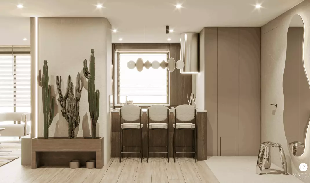 Apartament influencerów w Warszawie