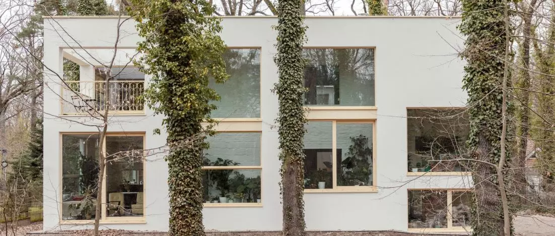 House in Podkowa Leśna House nominated for SARP 2026 Award of the Year Old cube gets wooden extension