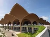 Techo International Airport. Foster + Partners design airport inspired by Cambodian temples.