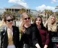 from left: Laura Janik, Malgorzata Barwinska, Natalia Choinacka and Aleksandra Debicka