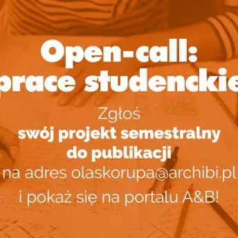 Open call: prace studenckie