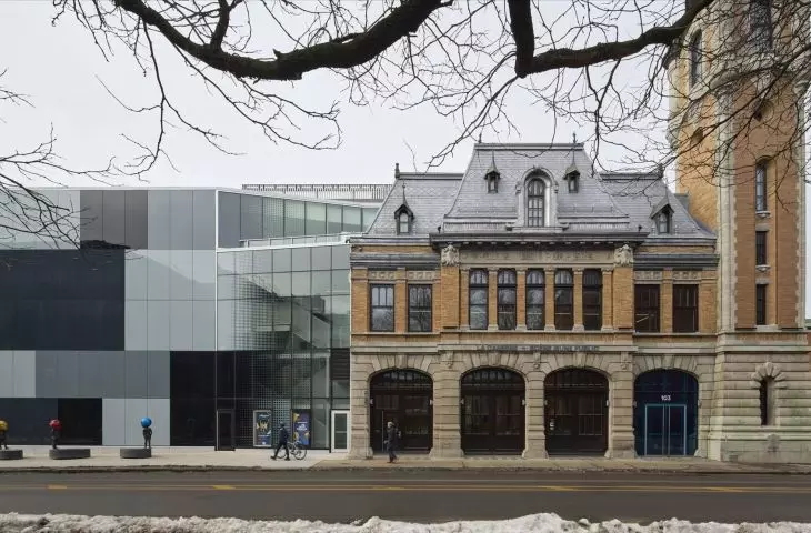 La Caserne in Québec. A former fire station converted into a theater for young audiences