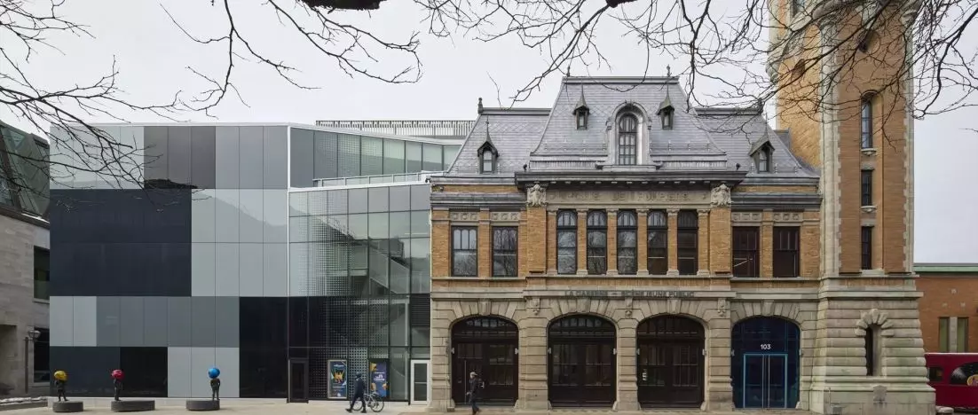 La Caserne in Québec. A former fire station converted into a theater for young audiences
