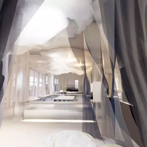 Gabriela Błażejczyk – ,,Ciche wnętrza. Przestrzenie doświadczania emocji przy Muzeum Designu i Architektury w Krakowie’’