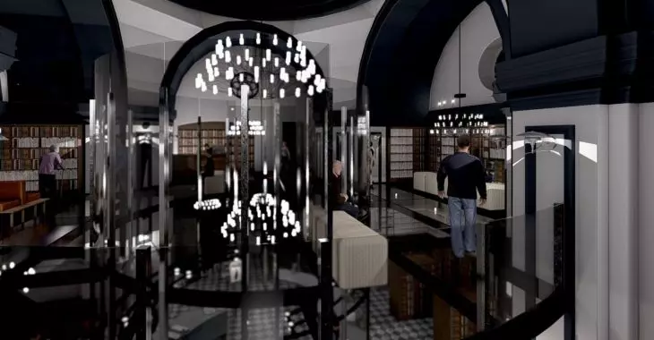 EX LIBRIS. Projekt adaptacji desakralizowanej kaplicy w Rybniku na bibliotekę z warsztatami linorytu.