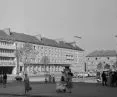 plac B. Bieruta na osiedlu B, ok. 1961 r.
