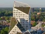 Nieuw Bergen in Eindhoven. MVRDV Designs Residential "Mountains" in a Historic Neighborhood