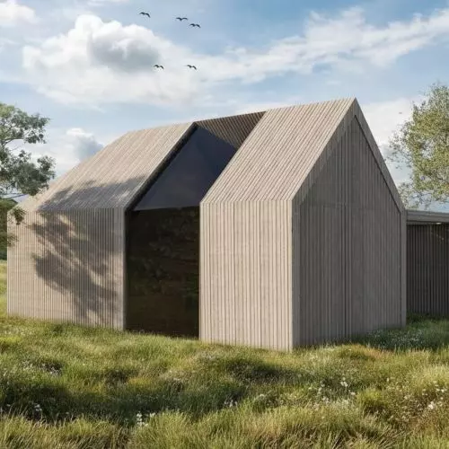 Światło lasu. Dom, w którym architektura powstaje ze światła