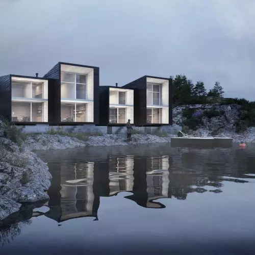 Wakacje w Norwegii, czyli domki rybackie na wyspie Fedje
