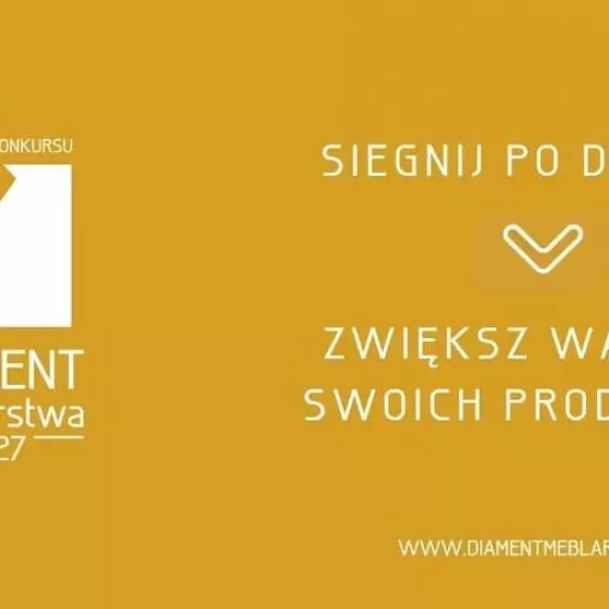 Konkurs Diament Meblarstwa 2027