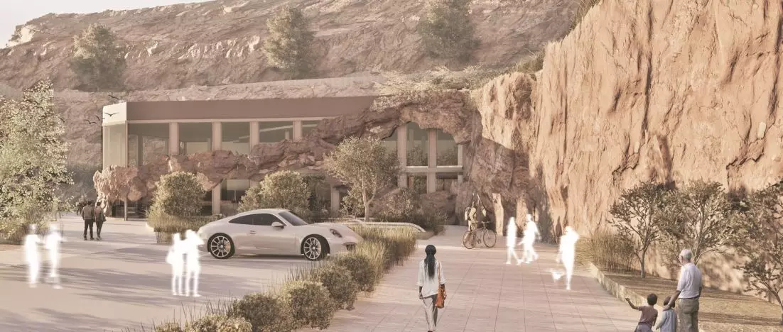 Geology Education Center in Rybnica Leśna. Architecture Blending into the Quarry Landscape