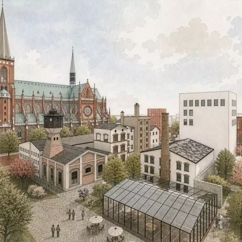 A New Life for a Former Brewery in the Heart of Częstochowa