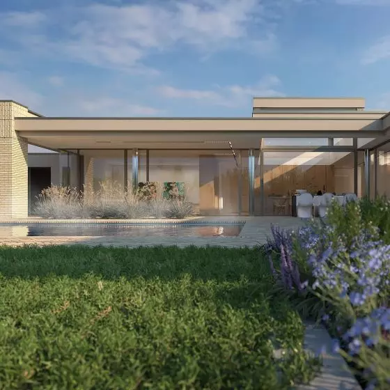 Nowoczesny bungalow pod Hanowerem: Architektura zorientowana na detal