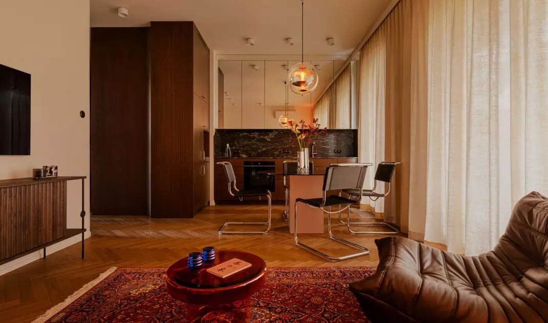 Apartament na Powiślu projektu bo/sko