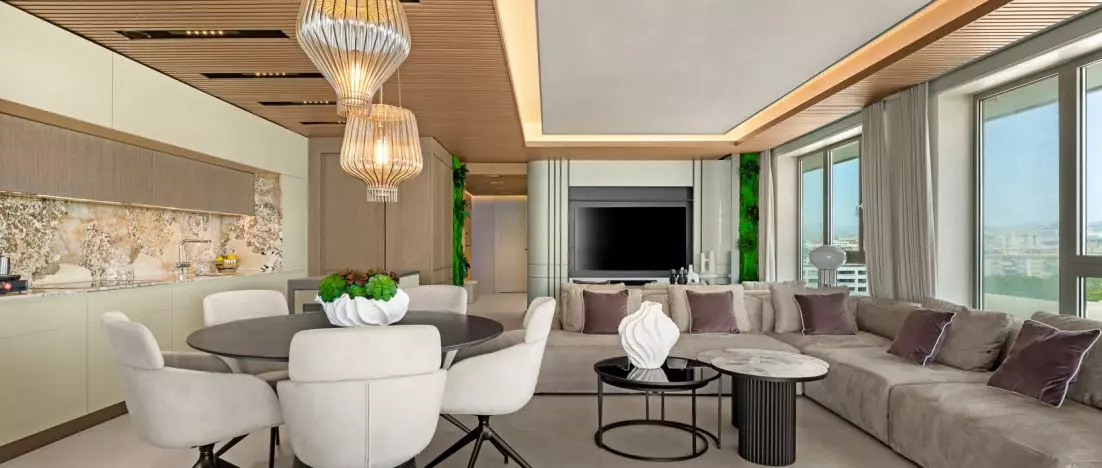 Apartament The Horizon w Maladze. Śródziemnomorskie wnętrze, które stało się inwestycją
