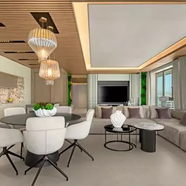 Apartament The Horizon w Maladze projektu Inter-Arch Architects