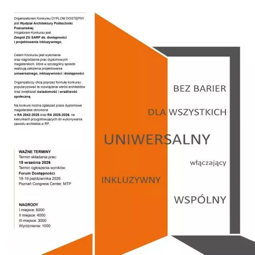 The First Edition of the “Accessible Diploma” Contest