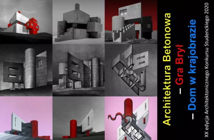 Architektura Betonowa – Gra Brył – Dom w Krajobrazie