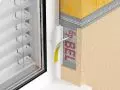 BP13 MIDI - listwa PVC dylatacyjna przyokienna