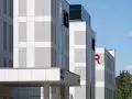 Centralny Zintegrowany Szpital Kliniczny w Poznaniu, Projekt: INDUSTRIA PROJECT Sp. z o.o. Materiał na elewacji: EQUITONE [coloura]