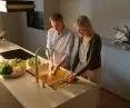 Zlewozmywak i bateria i wszystkie akcesoria z kolekcji Mythos Masterpiece w odcieniu złotym