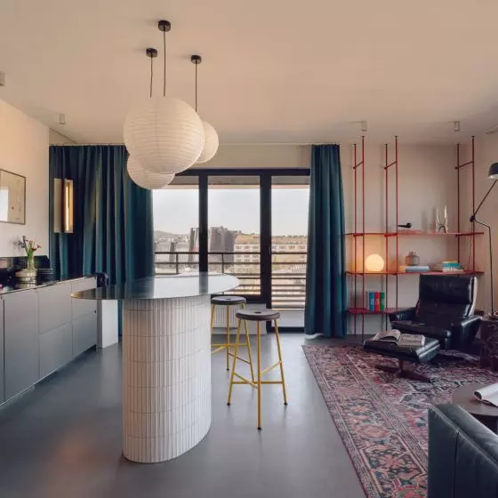 Apartament Doki projektu Marta Jemioł Concept