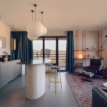 Apartament Doki projektu Marta Jemioł Concept