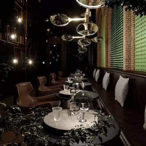 A Sensory Experience on Piotrkowska Street. A wine bar, art, and the history of Łódź, all in one space