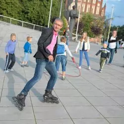 Robert Konieczny na Centrum Dialogu Przełomy w Szczecinie