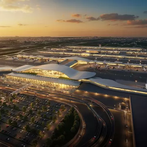 Ikona modernizmu Eero Saarinena: gigantyczna metamorfoza lotniska Dulles